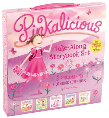 Tomfoolery Toys | The Pinkalicious Take-Along Storybook Set