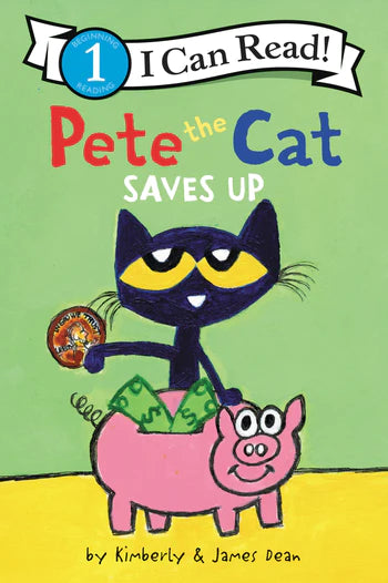 Pete the Cat Saves Up Cover