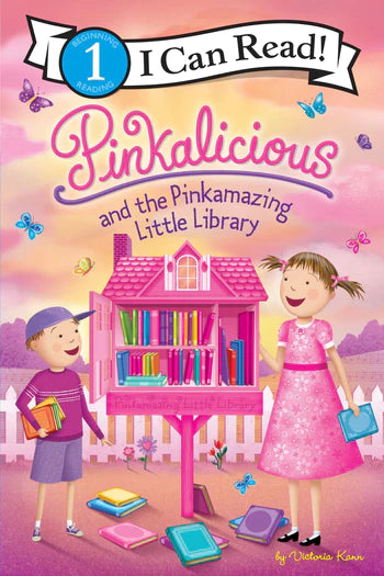 Pinkalicious and the Pinkamazing Little Library Cover