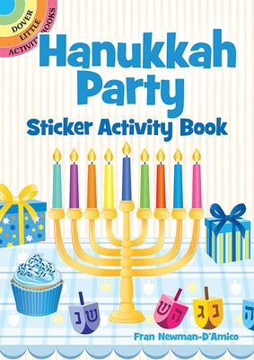 Tomfoolery Toys | Hanukkah Party Sticker Activity Book