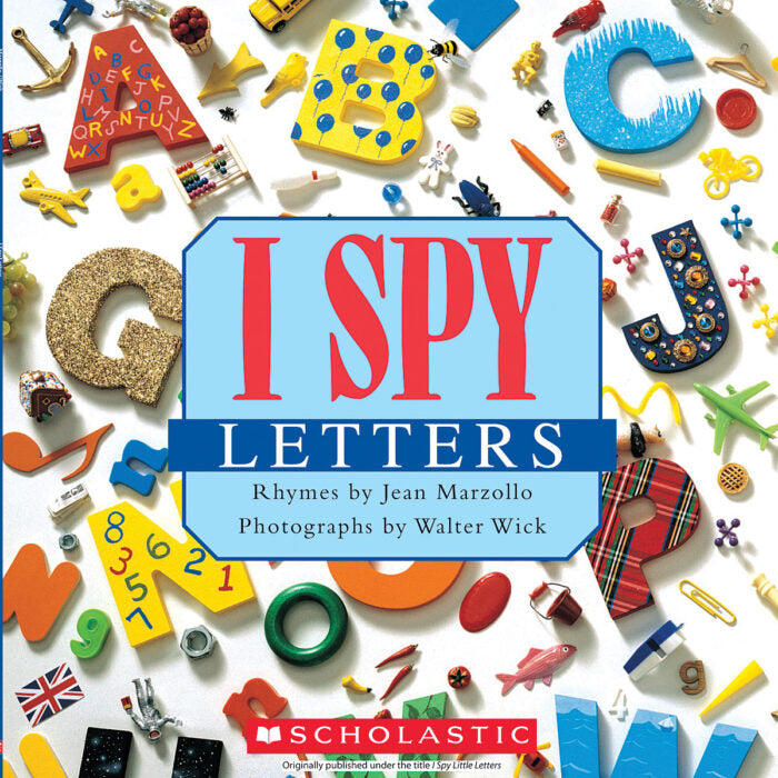 I SPY Letters Cover