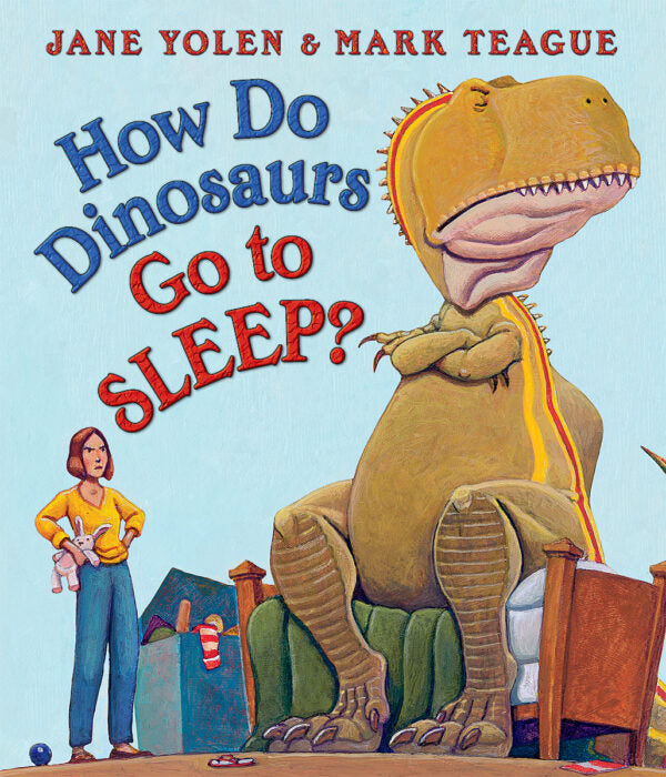 How Do Dinosaurs Go To Sleep? Cover