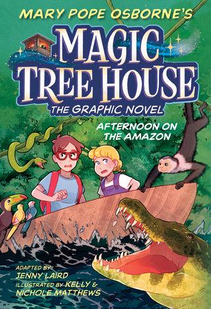 Magic Tree House Graphic Novel: Afternoon on the Amazon Cover