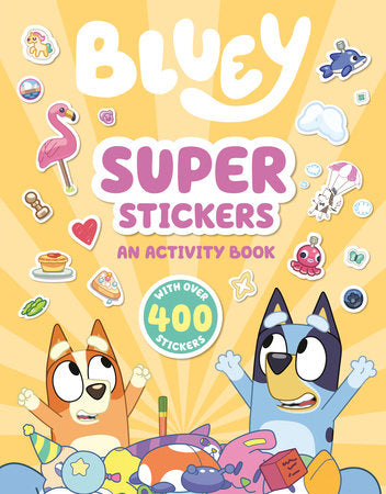 Bluey: Super Stickers Cover