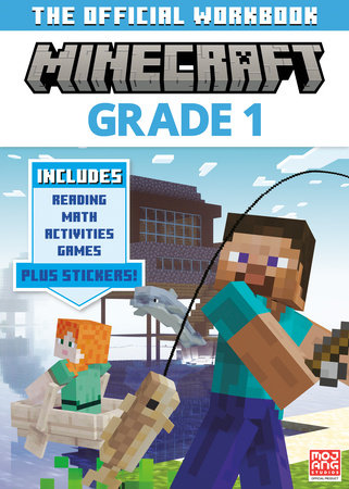 Official Minecraft Workbook: Grade 1 Cover