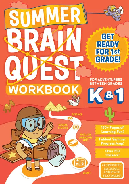 Tomfoolery Toys | Summer Brain Quest By Grade