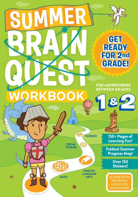 Summer Brain Quest By Grade Cover