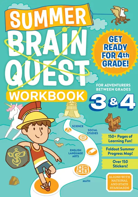Summer Brain Quest By Grade Cover