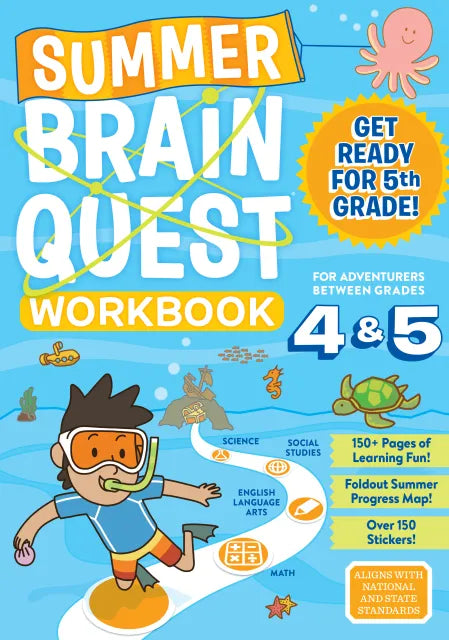 Summer Brain Quest By Grade Cover