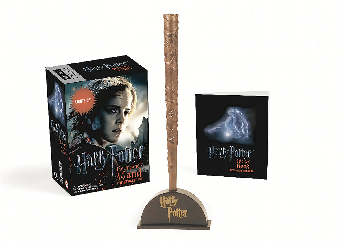 Harry Potter Hermione’s Wand w/ Sticker Kit Cover
