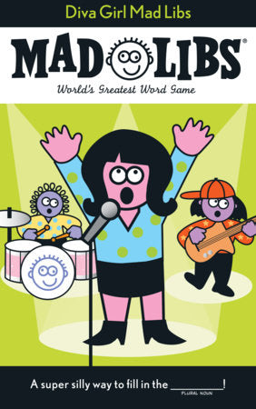 Tomfoolery Toys | Diva Girl Mad Libs