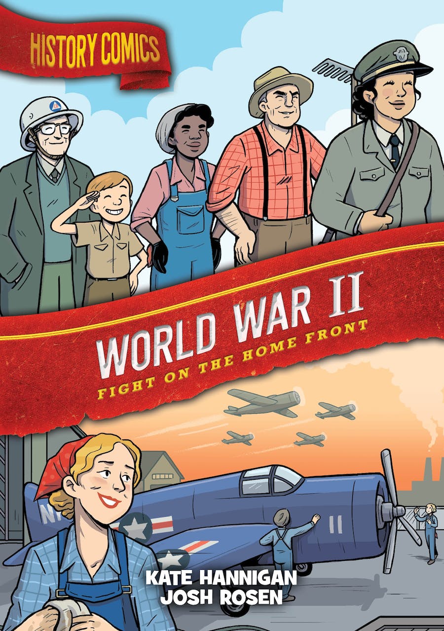 History Comics: World War II Cover