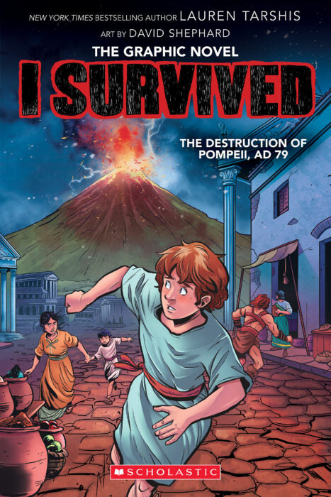 Tomfoolery Toys | I Survived Graphix #10: I Survived the Destruction of Pompeii, AD 79