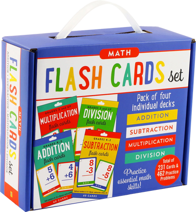 Math Flash Cards Set Preview #1