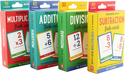 Math Flash Cards Set Preview #2