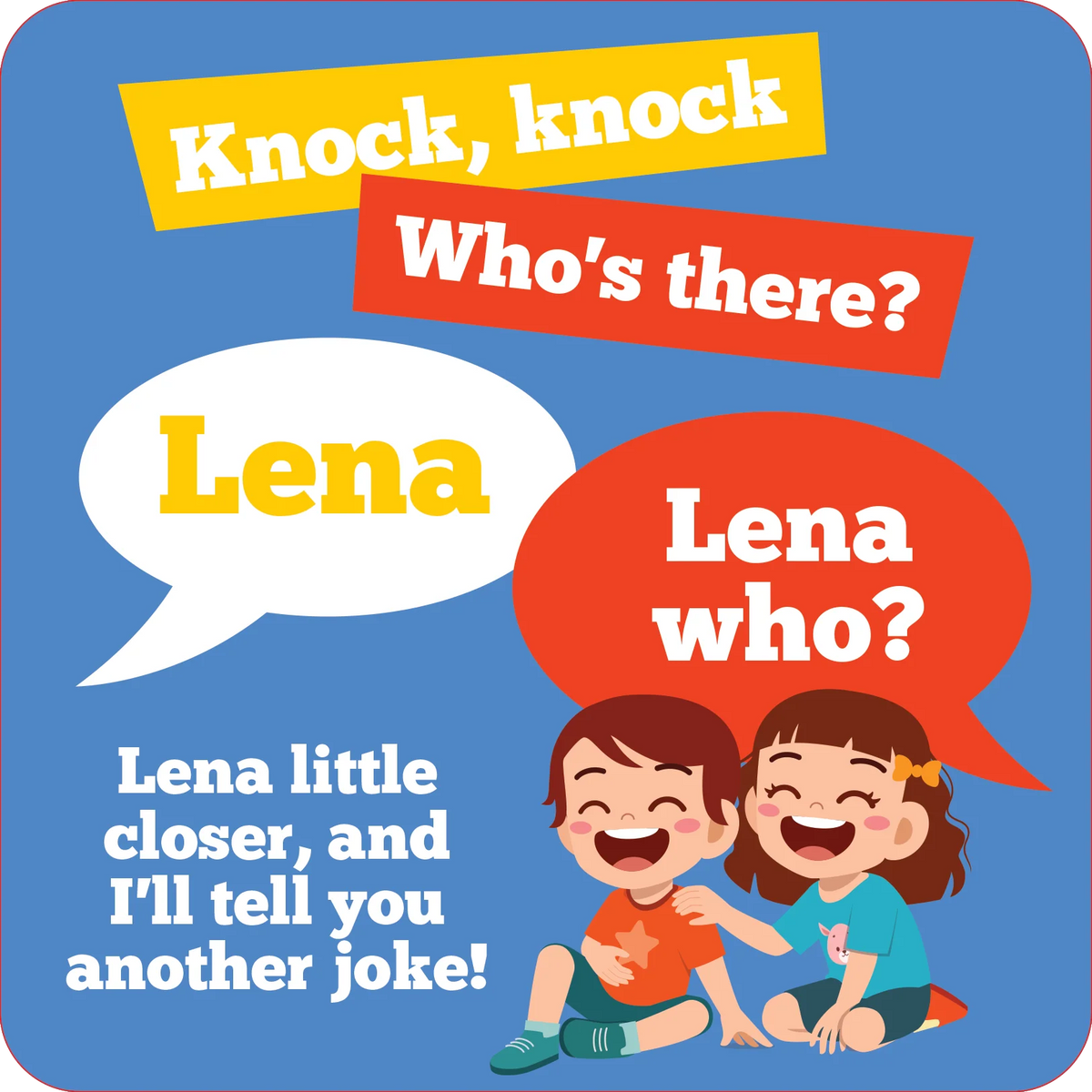 Knock Knock Jokes Lunch Box Notes Cover