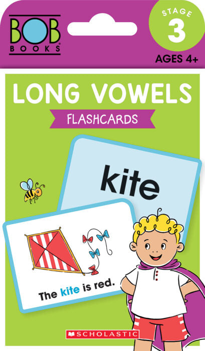 BOB Books Flashcards: Long Vowel Cover