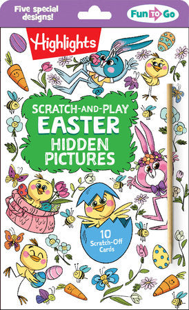 Tomfoolery Toys | Scratch-and-Play Easter Hidden Pictures