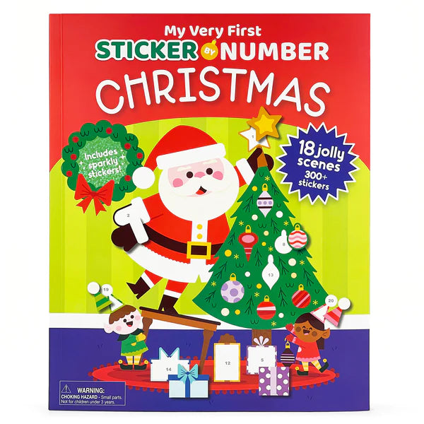 My Very First Sticker by Number: Christmas Cover