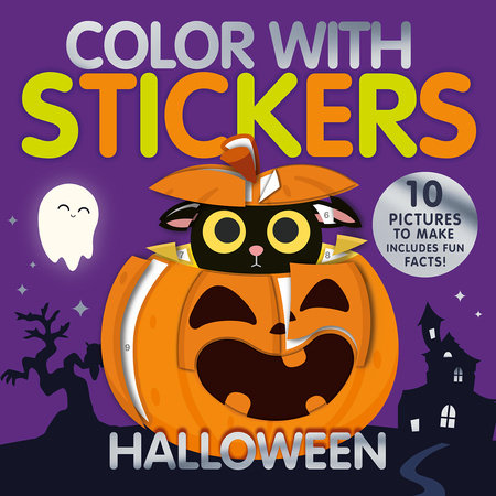 Tomfoolery Toys | Color With Stickers: Halloween