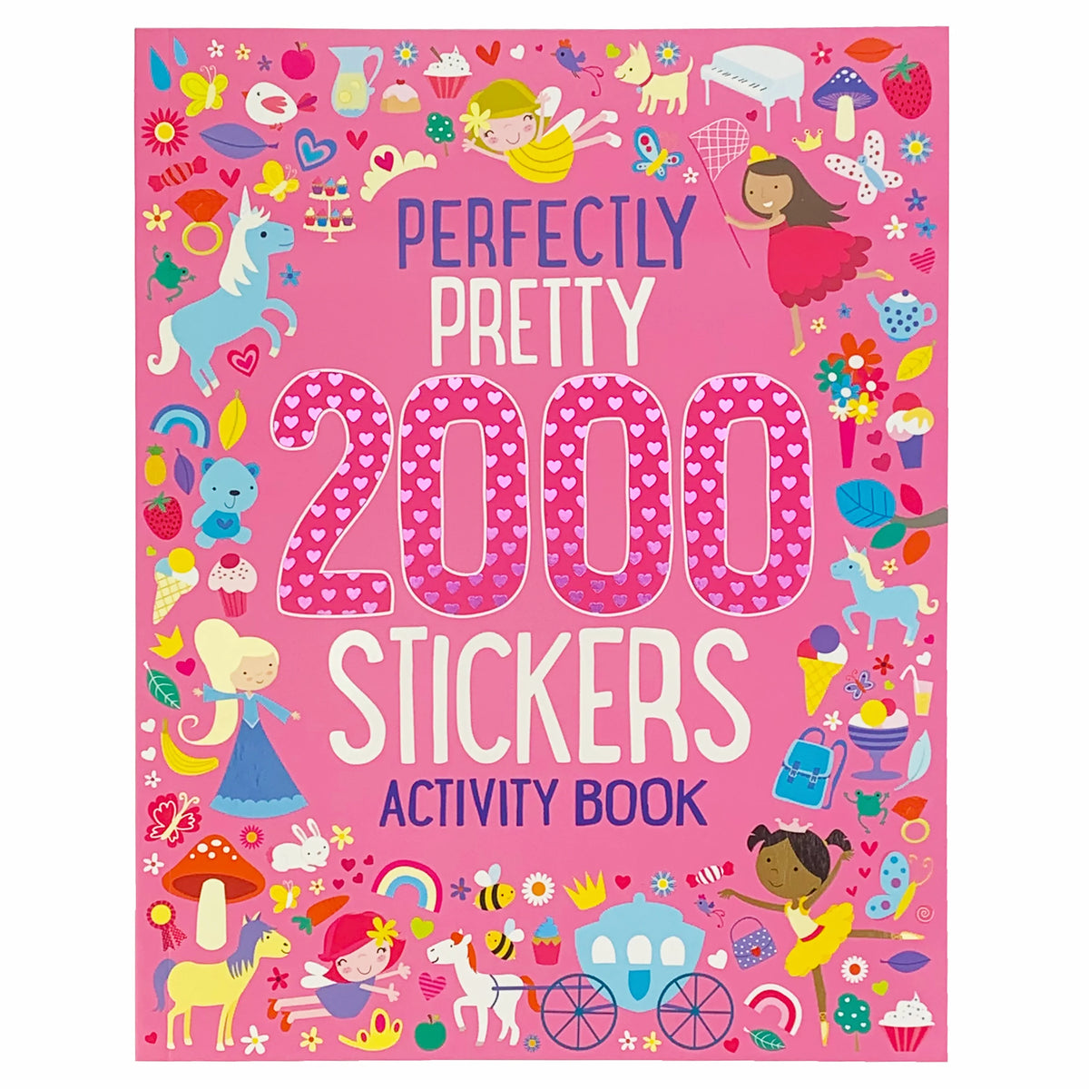 2000 Stickers Perfectly Pretty Activity Book Cover