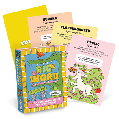 Big Word Flashcards for Kids Preview #1