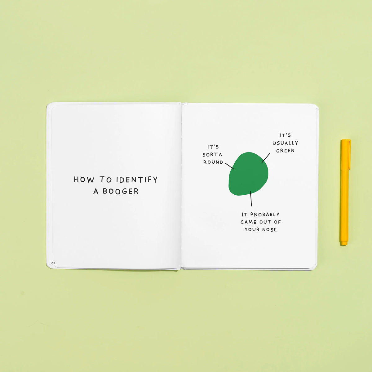 The Only Booger Book You'll Ever Need Cover