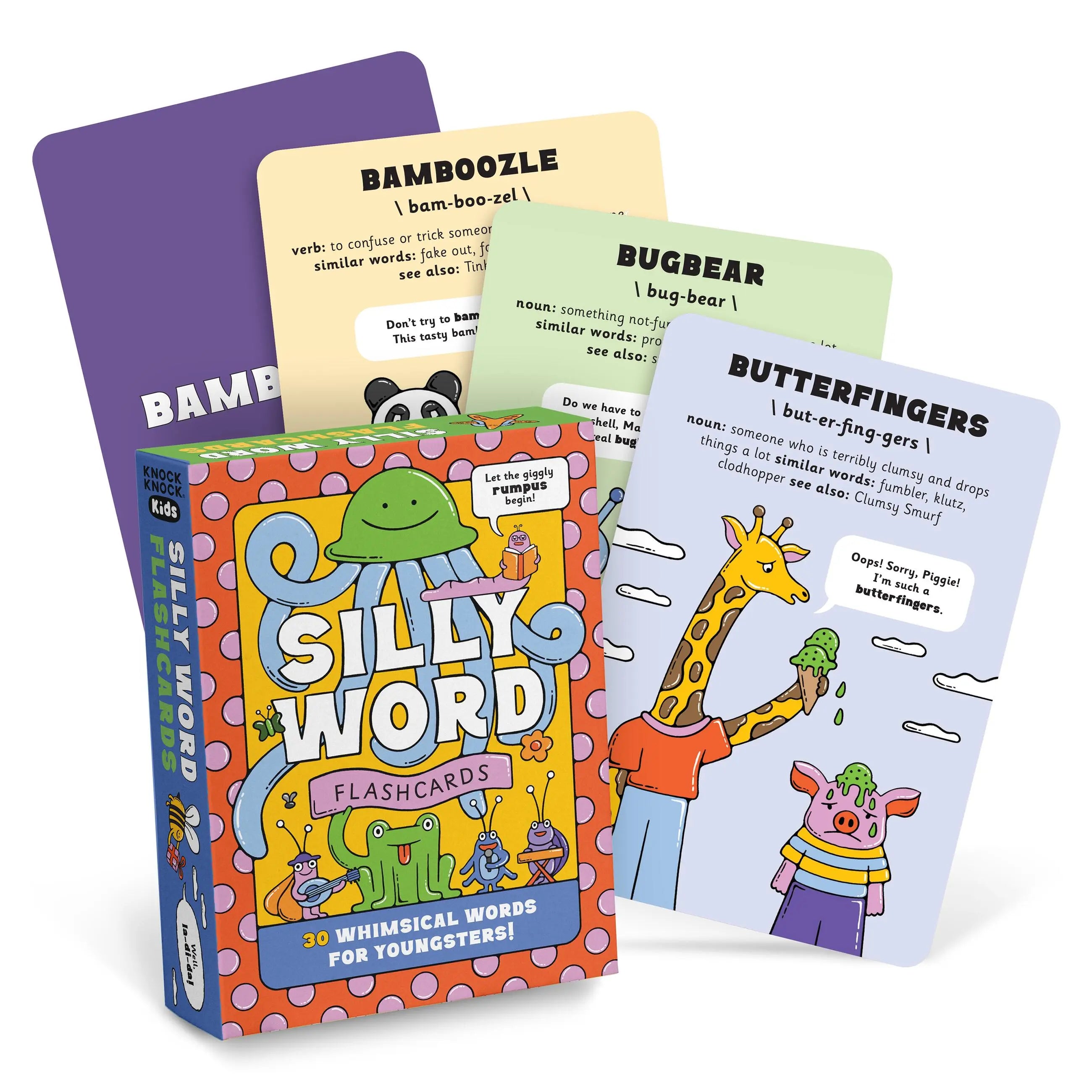 Tomfoolery Toys | Silly Word Flashcards