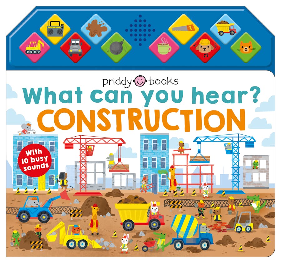 What Can You Hear?: Construction Cover