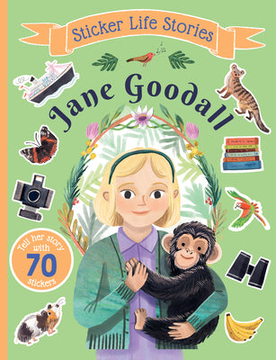 Sticker Life Stories: Jane Goodall Cover