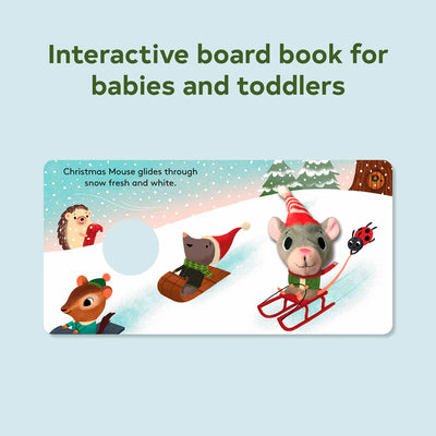 Christmas Mouse: Finger Puppet Book Preview #3