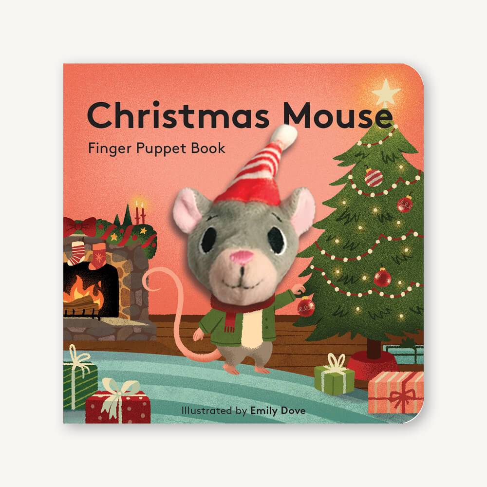 Christmas Mouse: Finger Puppet Book Cover