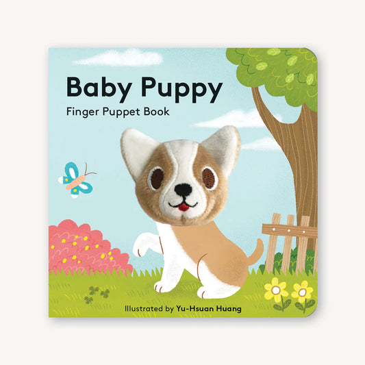 Tomfoolery Toys | Baby Puppy: Finger Puppet Book