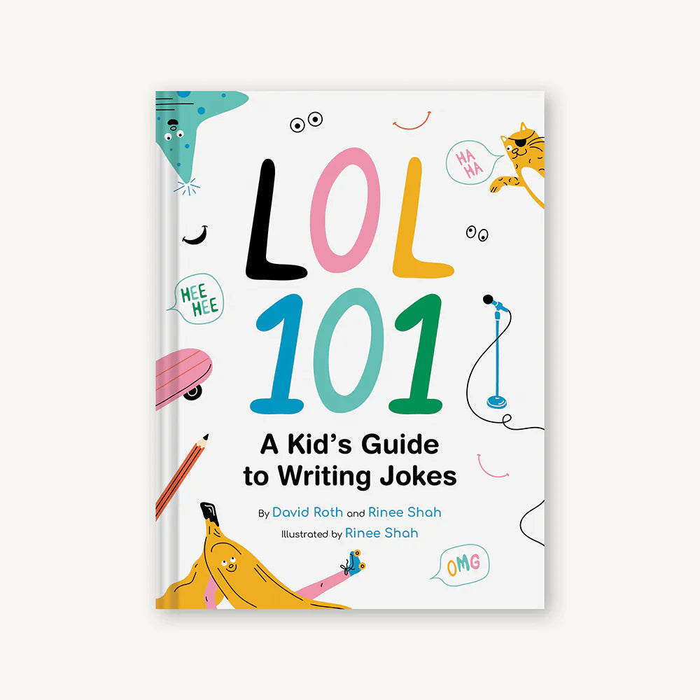 LOL 101: A Kid's Guide to Writing Jokes Cover