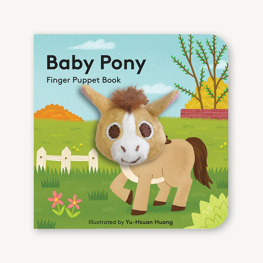 Tomfoolery Toys | Baby Pony: Finger Puppet Book