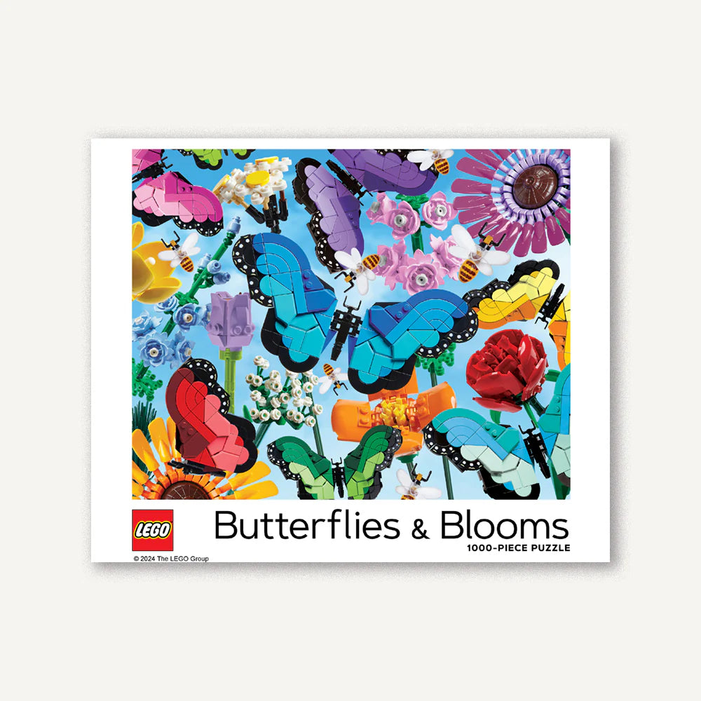 Tomfoolery Toys | LEGO Butterflies & Blooms 1000pc Puzzle
