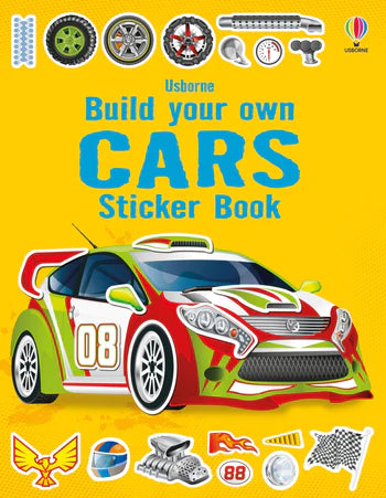 BYO Cars Sticker Book Cover