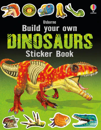 BYO Dinosaurs Sticker Book Cover