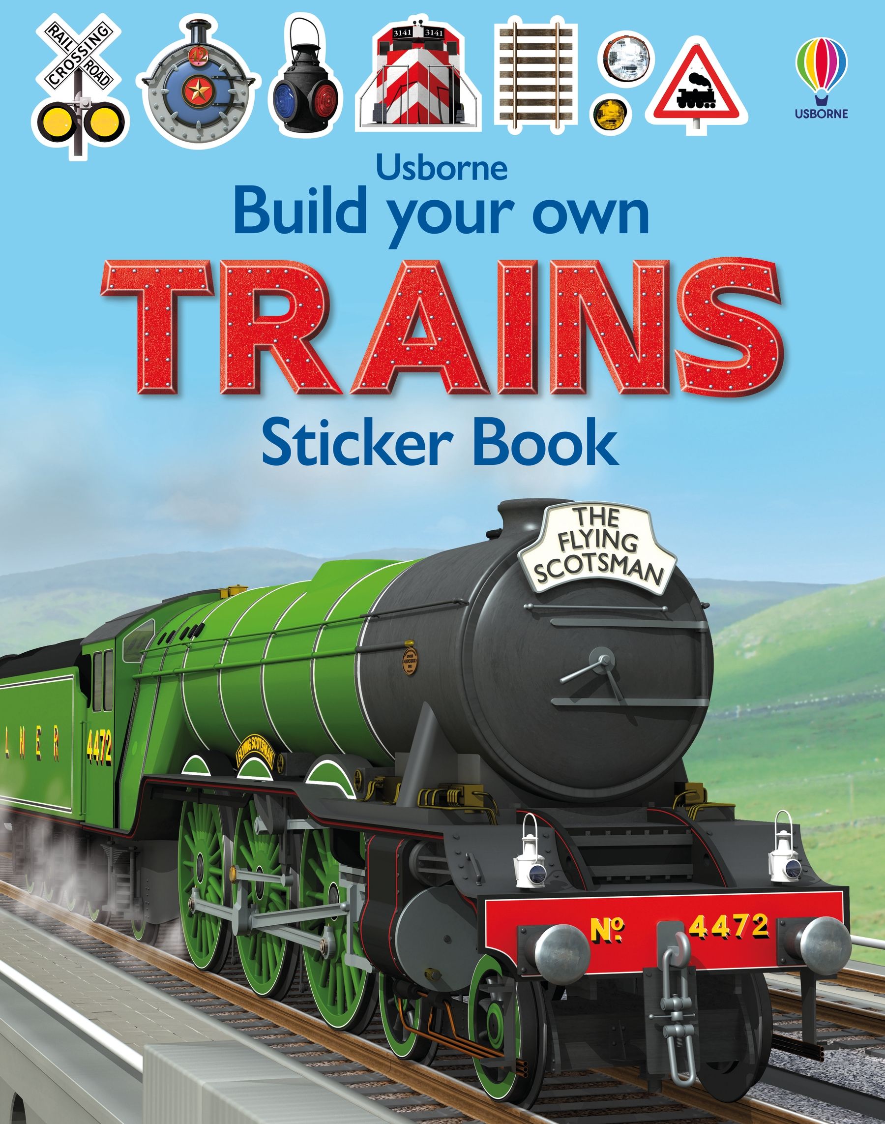 Tomfoolery Toys | BYO Trains Sticker Book