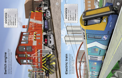 BYO Trains Sticker Book Preview #3