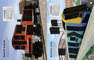 BYO Trains Sticker Book Preview #2