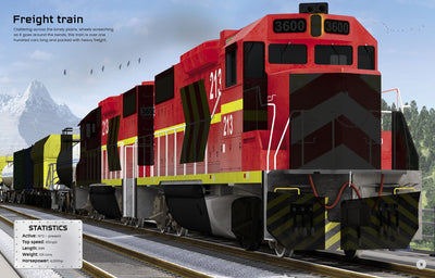 BYO Trains Sticker Book Preview #4