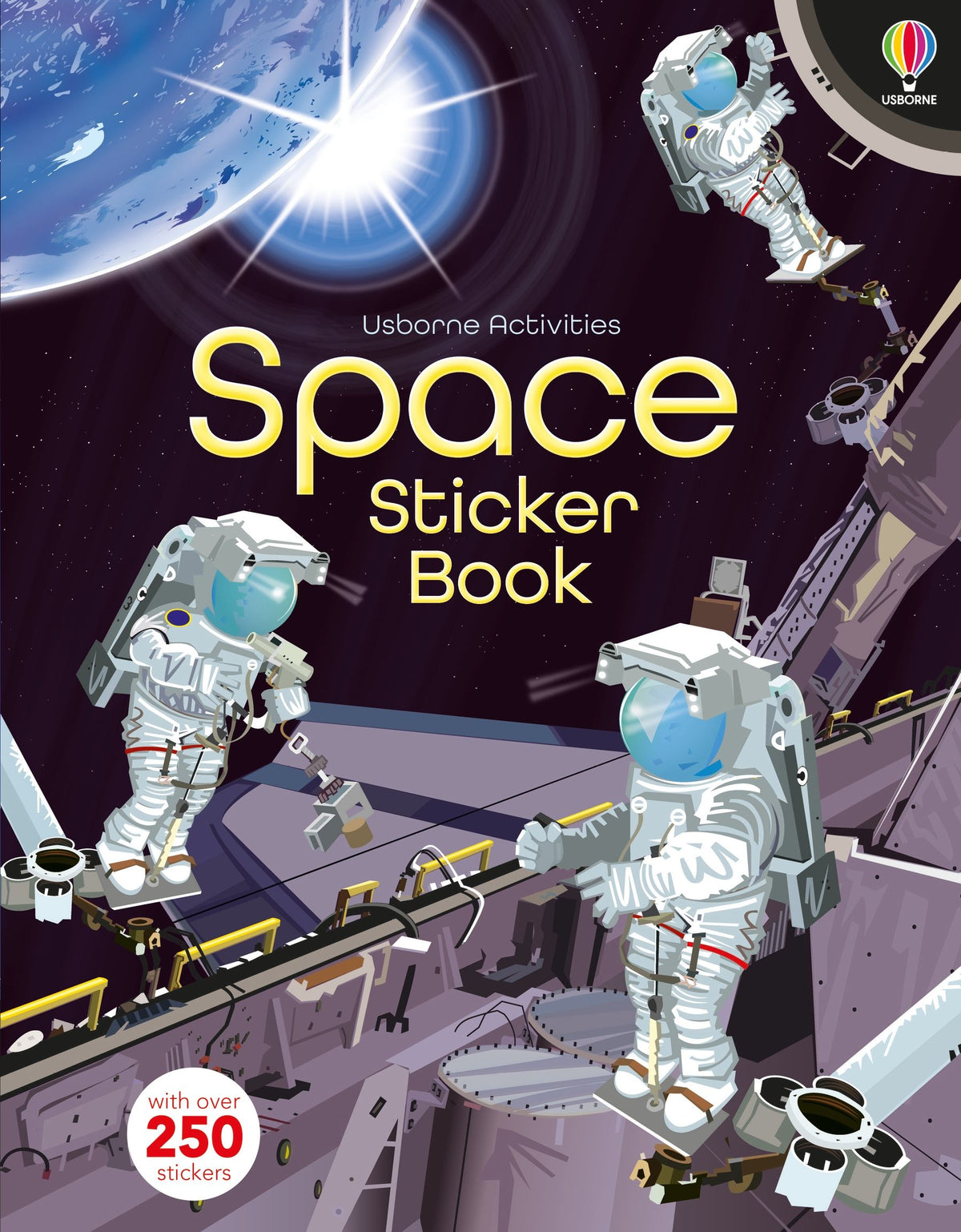 Space Sticker Book Cover