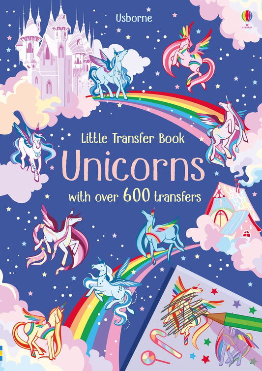 Tomfoolery Toys | Unicorn Transfer Activity Book