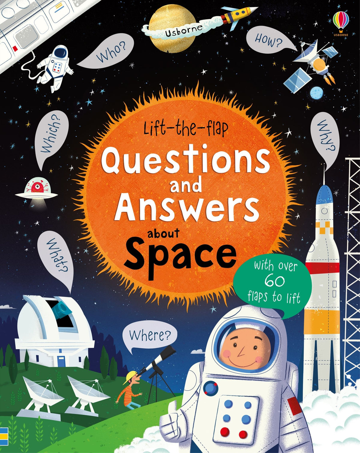 Lift-the-Flap Q & A About Space Cover