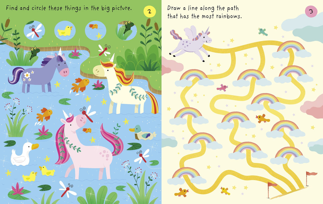 Little Children's Unicorns Pad Preview #2