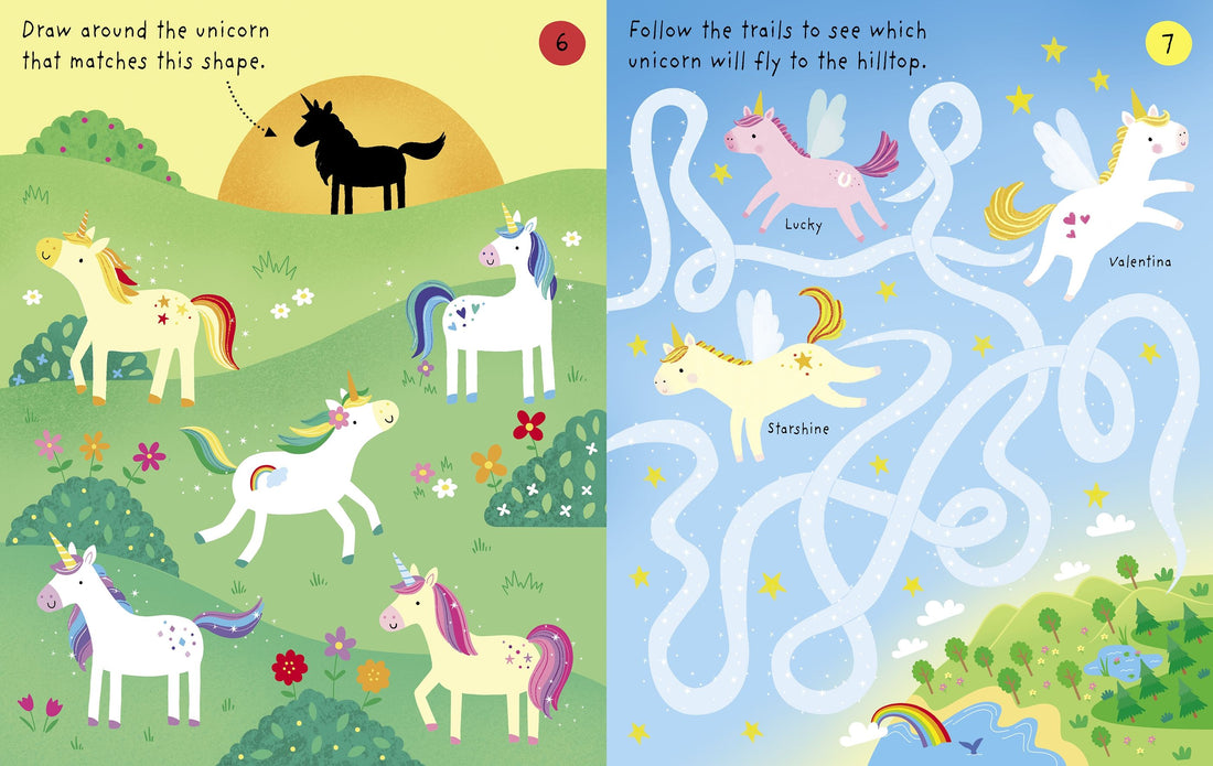 Little Children's Unicorns Pad Preview #3