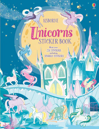 Unicorns Sticker Book Cover