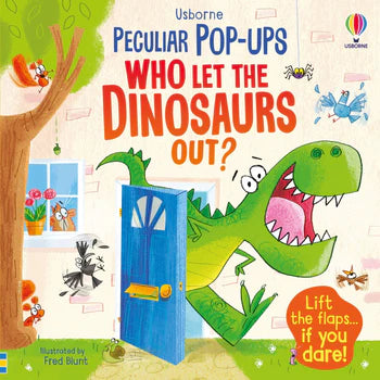 Who Let the Dinosaurs Out? Cover