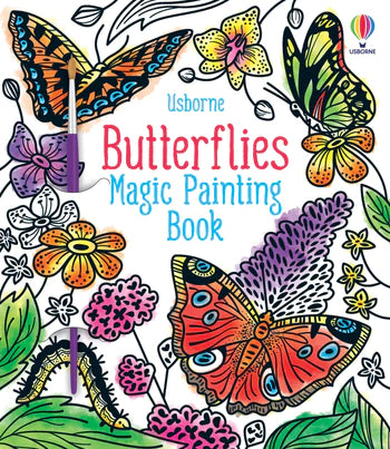 Butterflies Magic Painting Book Cover